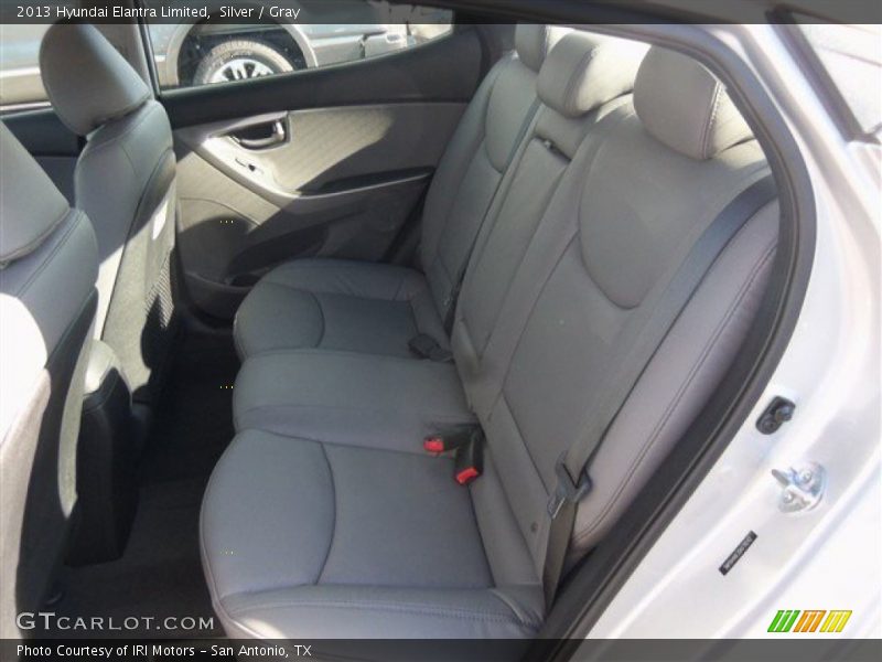 Silver / Gray 2013 Hyundai Elantra Limited