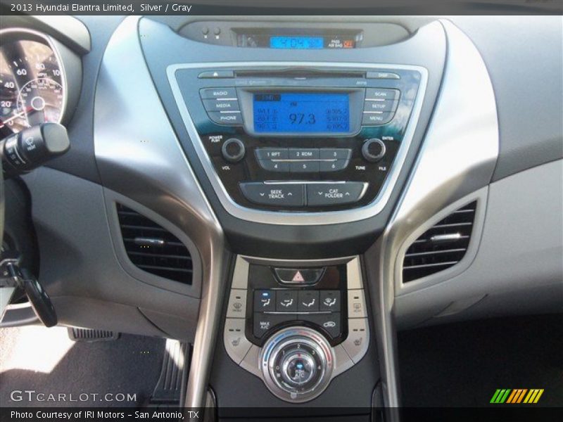 Silver / Gray 2013 Hyundai Elantra Limited