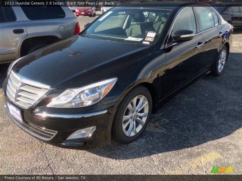 Black Noir Pearl / Jet Black 2013 Hyundai Genesis 3.8 Sedan