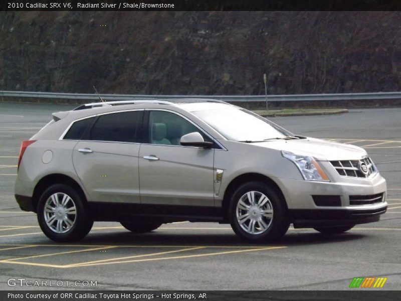 Radiant Silver / Shale/Brownstone 2010 Cadillac SRX V6