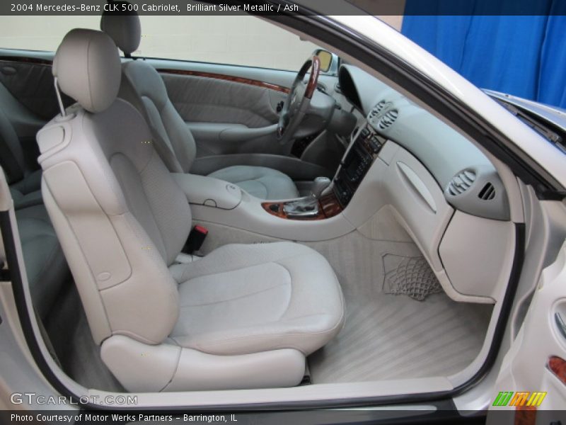  2004 CLK 500 Cabriolet Ash Interior