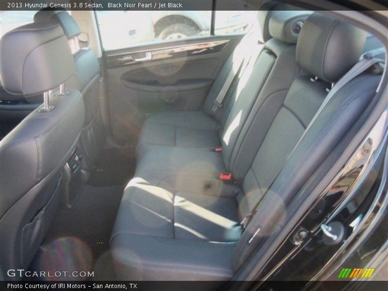 Black Noir Pearl / Jet Black 2013 Hyundai Genesis 3.8 Sedan