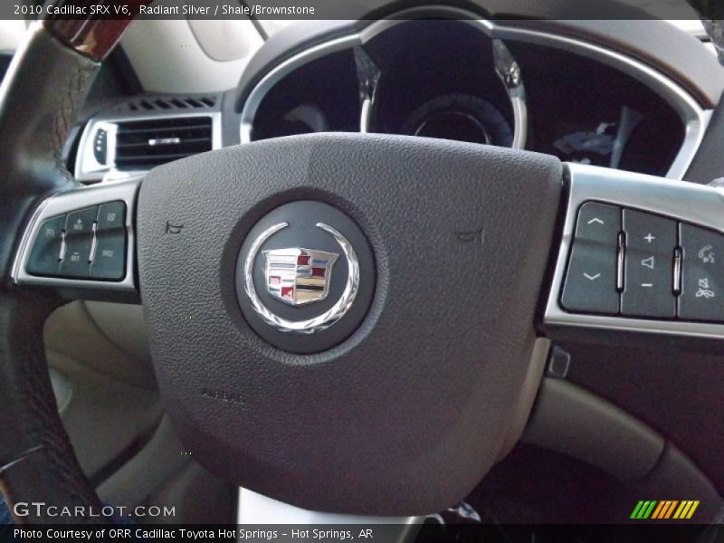 Radiant Silver / Shale/Brownstone 2010 Cadillac SRX V6