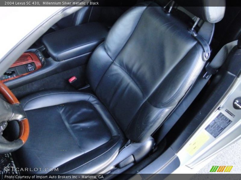 Millennium Silver Metallic / Black 2004 Lexus SC 430