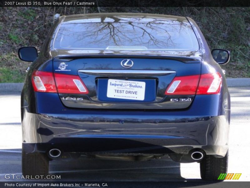 Blue Onyx Pearl / Cashmere 2007 Lexus ES 350
