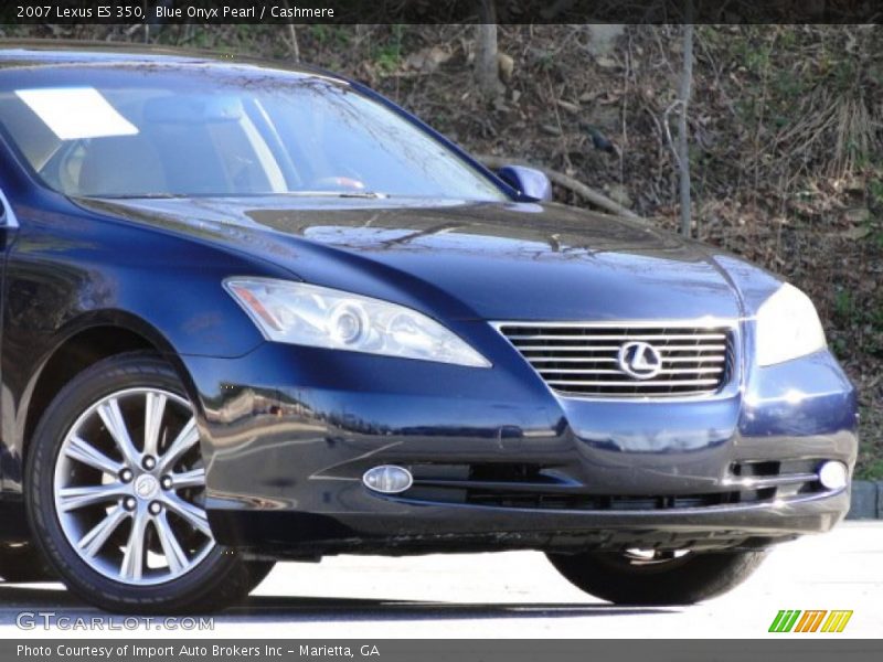 Blue Onyx Pearl / Cashmere 2007 Lexus ES 350