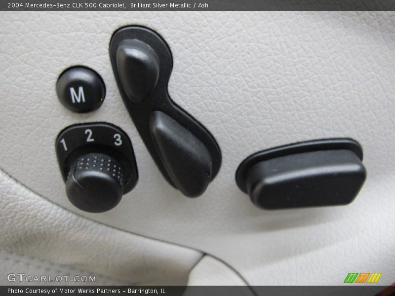 Controls of 2004 CLK 500 Cabriolet