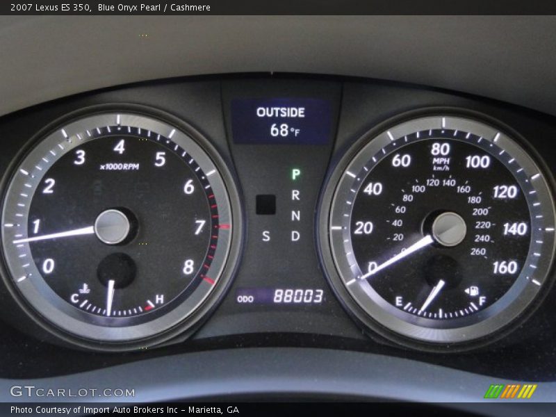  2007 ES 350 350 Gauges