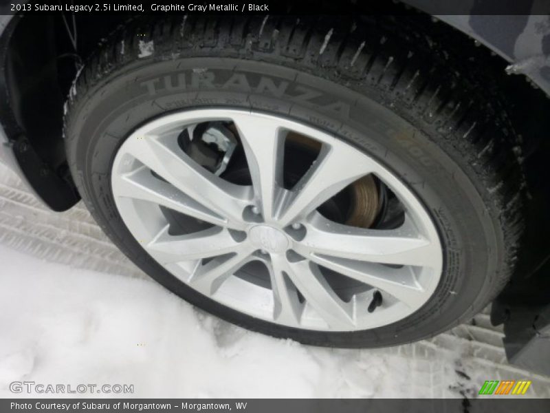 Graphite Gray Metallic / Black 2013 Subaru Legacy 2.5i Limited