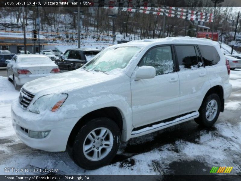 Blizzard White Pearl / Ivory 2006 Lexus GX 470