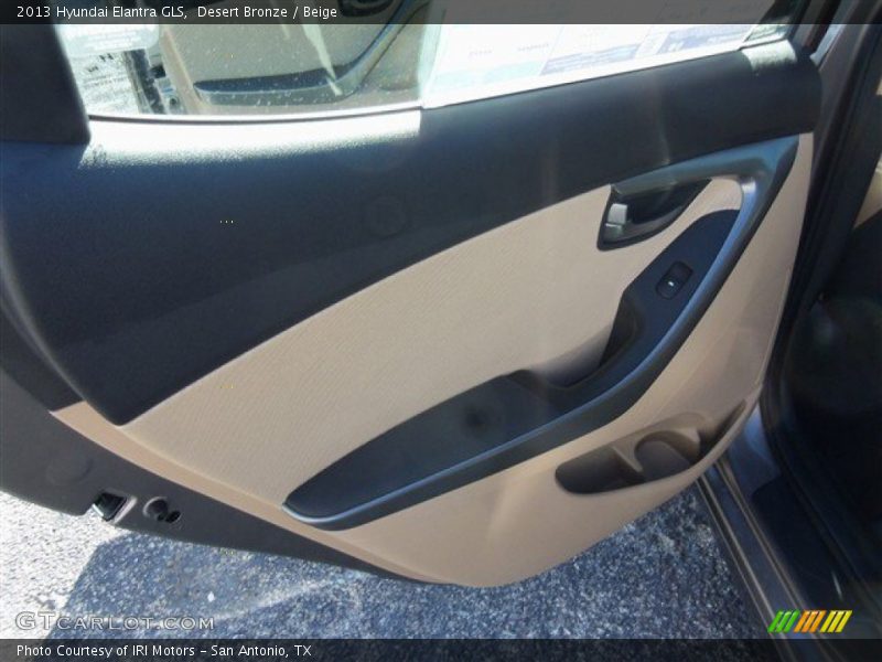 Desert Bronze / Beige 2013 Hyundai Elantra GLS
