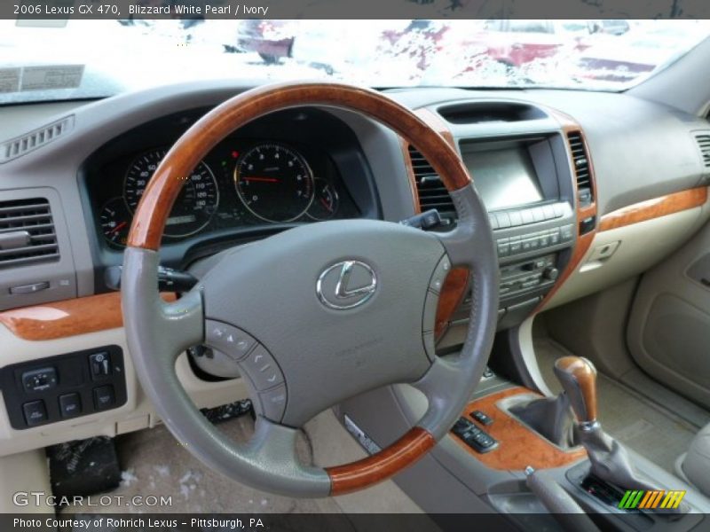 Dashboard of 2006 GX 470