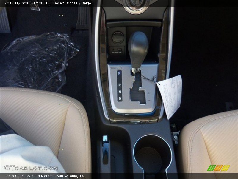 Desert Bronze / Beige 2013 Hyundai Elantra GLS