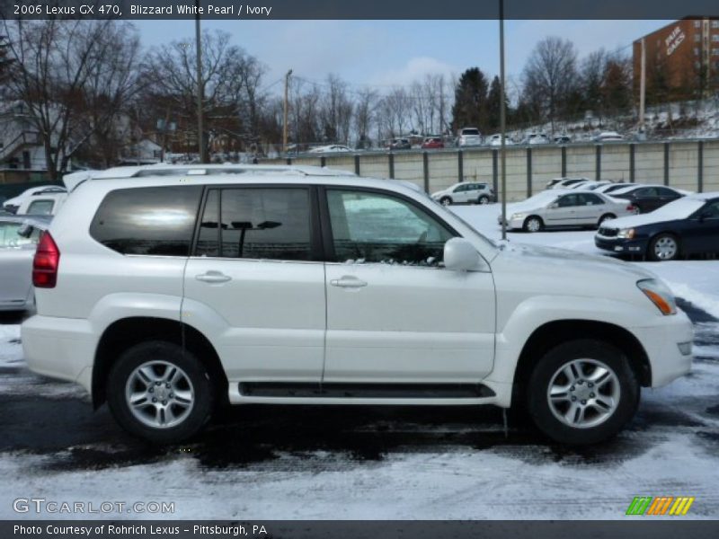 2006 GX 470 Blizzard White Pearl