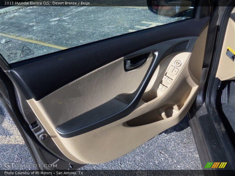 Desert Bronze / Beige 2013 Hyundai Elantra GLS
