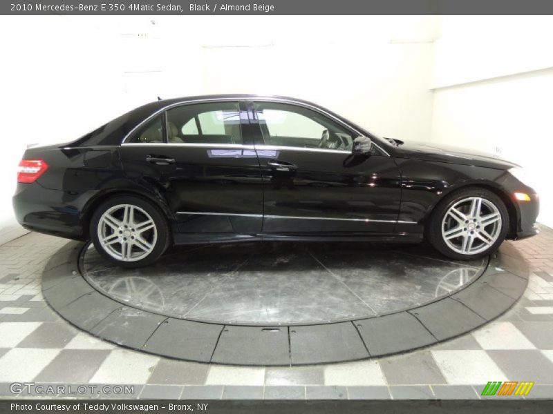 Black / Almond Beige 2010 Mercedes-Benz E 350 4Matic Sedan