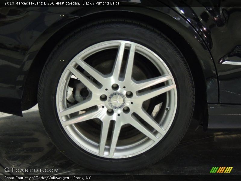 Black / Almond Beige 2010 Mercedes-Benz E 350 4Matic Sedan