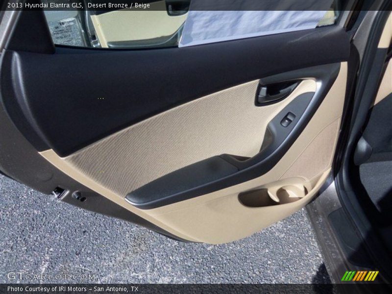 Desert Bronze / Beige 2013 Hyundai Elantra GLS