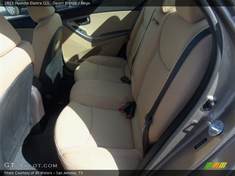 Desert Bronze / Beige 2013 Hyundai Elantra GLS