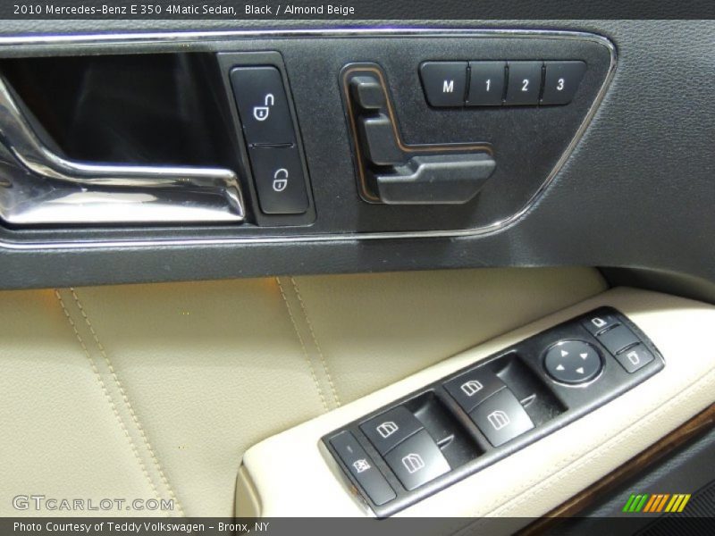 Black / Almond Beige 2010 Mercedes-Benz E 350 4Matic Sedan