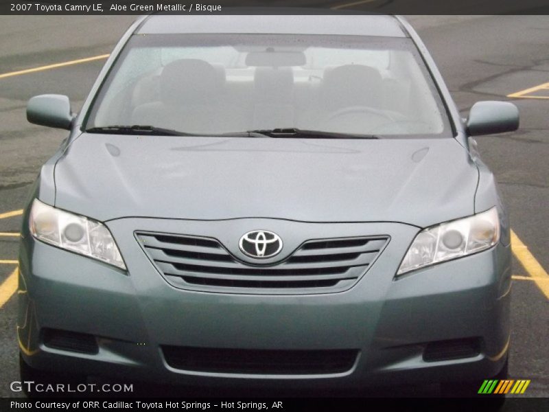 Aloe Green Metallic / Bisque 2007 Toyota Camry LE