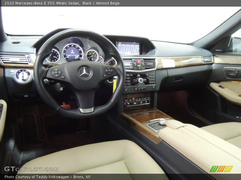 Black / Almond Beige 2010 Mercedes-Benz E 350 4Matic Sedan