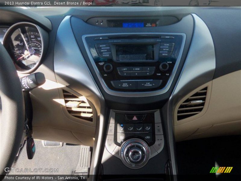 Desert Bronze / Beige 2013 Hyundai Elantra GLS