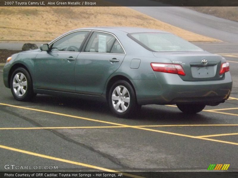 Aloe Green Metallic / Bisque 2007 Toyota Camry LE