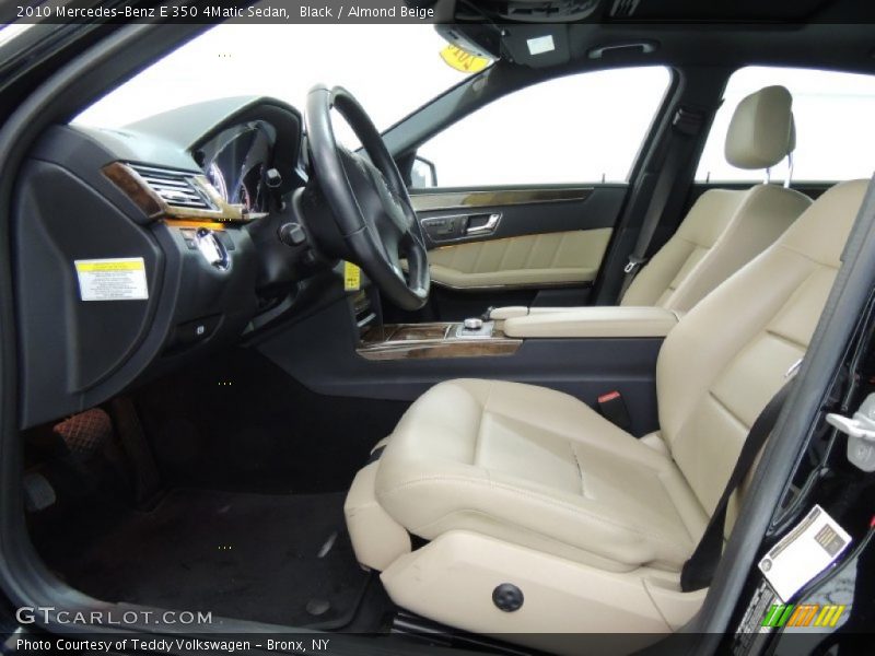 Black / Almond Beige 2010 Mercedes-Benz E 350 4Matic Sedan
