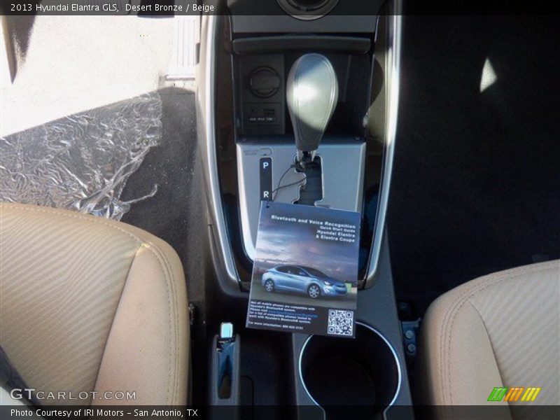 Desert Bronze / Beige 2013 Hyundai Elantra GLS