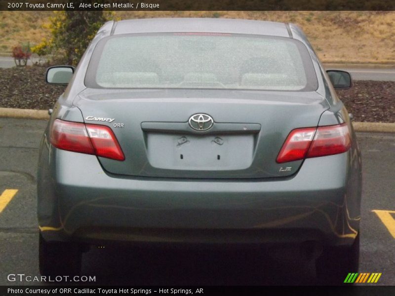Aloe Green Metallic / Bisque 2007 Toyota Camry LE