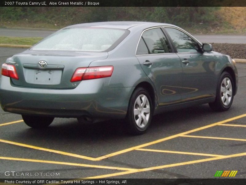 Aloe Green Metallic / Bisque 2007 Toyota Camry LE