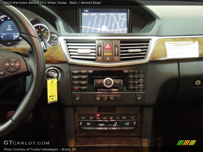 Black / Almond Beige 2010 Mercedes-Benz E 350 4Matic Sedan