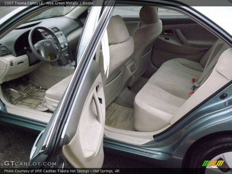 Aloe Green Metallic / Bisque 2007 Toyota Camry LE