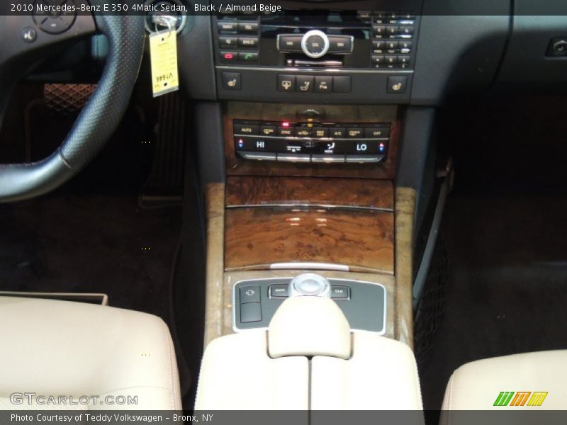 Black / Almond Beige 2010 Mercedes-Benz E 350 4Matic Sedan