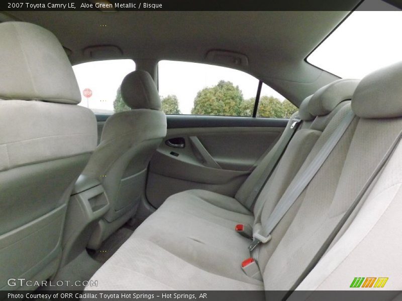 Aloe Green Metallic / Bisque 2007 Toyota Camry LE