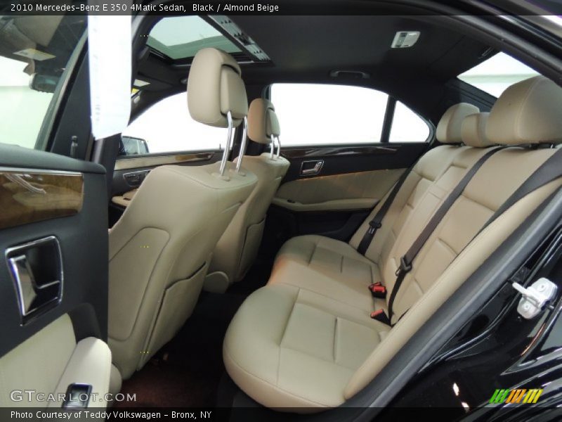 Black / Almond Beige 2010 Mercedes-Benz E 350 4Matic Sedan