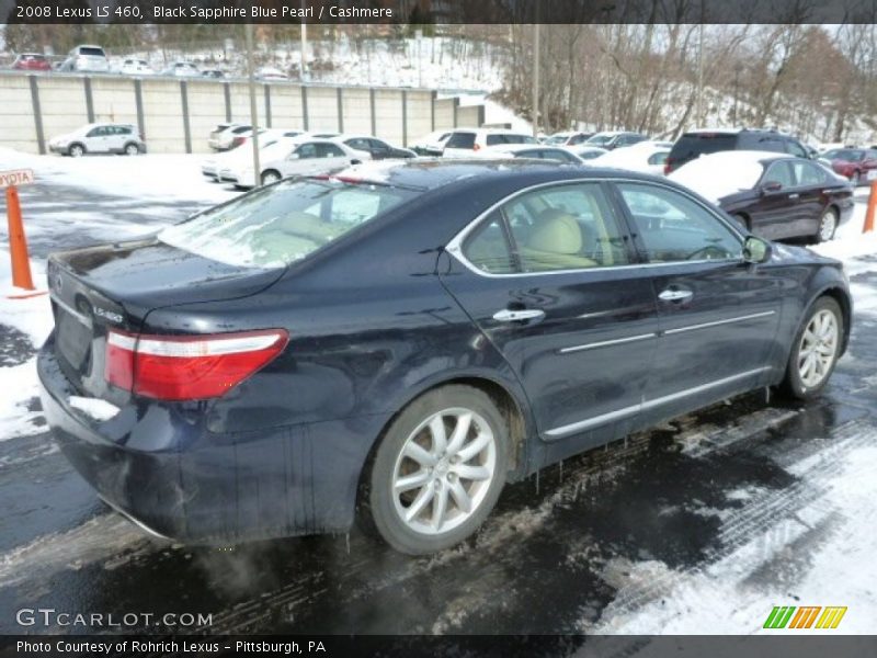  2008 LS 460 Black Sapphire Blue Pearl