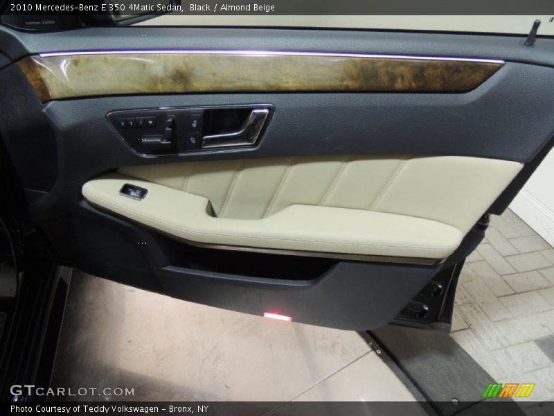 Black / Almond Beige 2010 Mercedes-Benz E 350 4Matic Sedan
