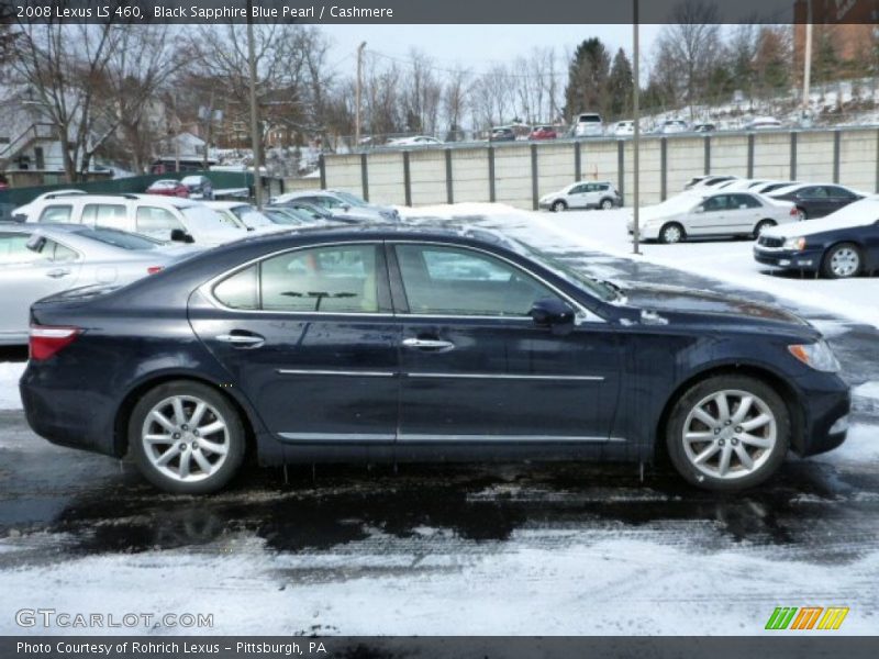  2008 LS 460 Black Sapphire Blue Pearl