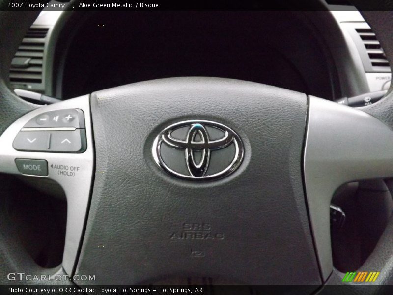 Aloe Green Metallic / Bisque 2007 Toyota Camry LE