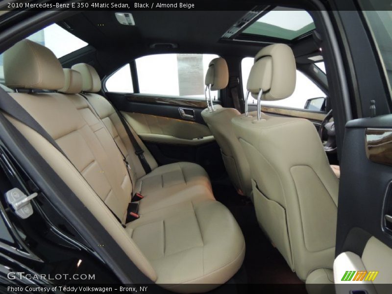 Black / Almond Beige 2010 Mercedes-Benz E 350 4Matic Sedan