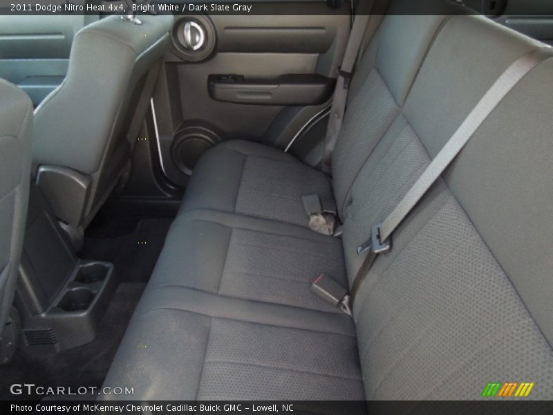 Bright White / Dark Slate Gray 2011 Dodge Nitro Heat 4x4