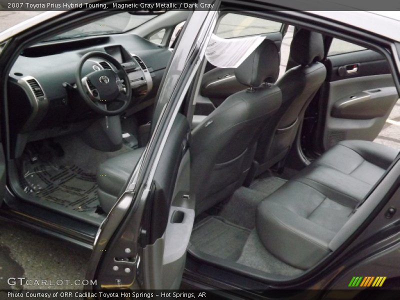  2007 Prius Hybrid Touring Dark Gray Interior
