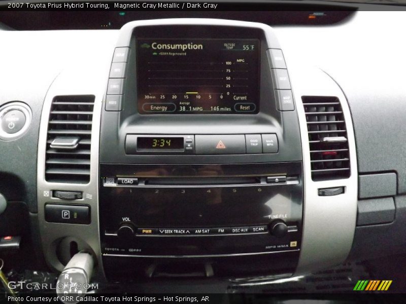 Controls of 2007 Prius Hybrid Touring