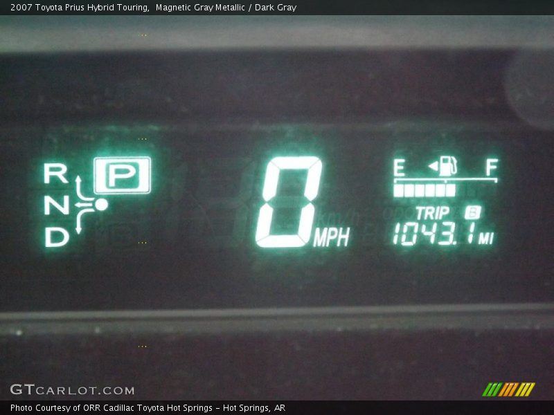 Magnetic Gray Metallic / Dark Gray 2007 Toyota Prius Hybrid Touring