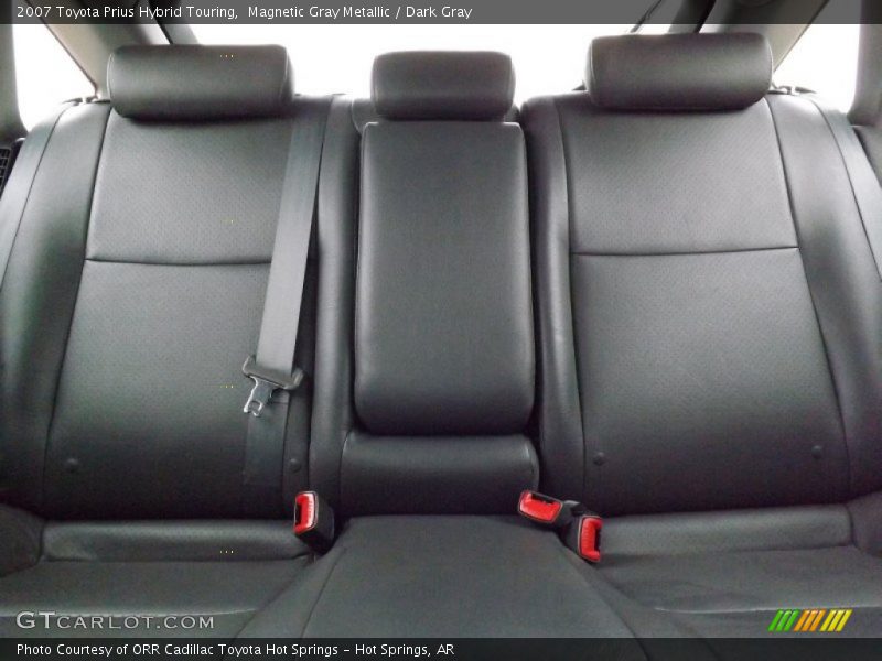 Rear Seat of 2007 Prius Hybrid Touring