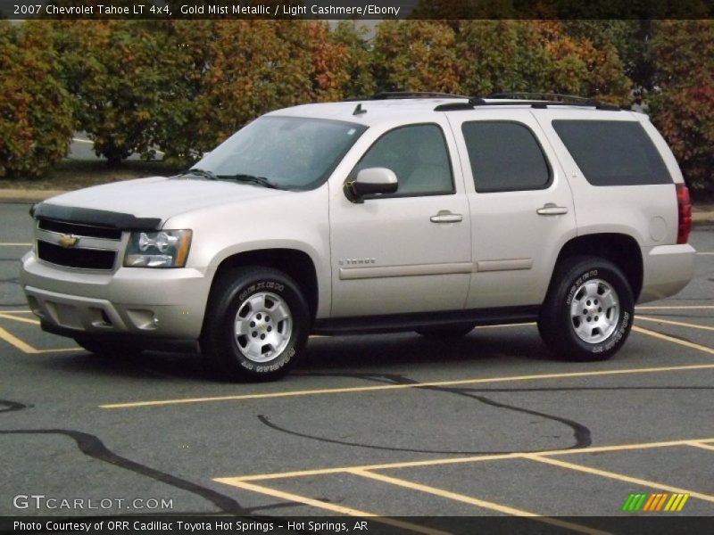 Gold Mist Metallic / Light Cashmere/Ebony 2007 Chevrolet Tahoe LT 4x4