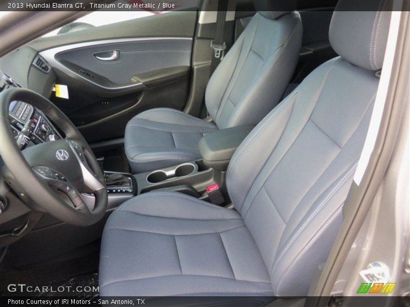 Front Seat of 2013 Elantra GT