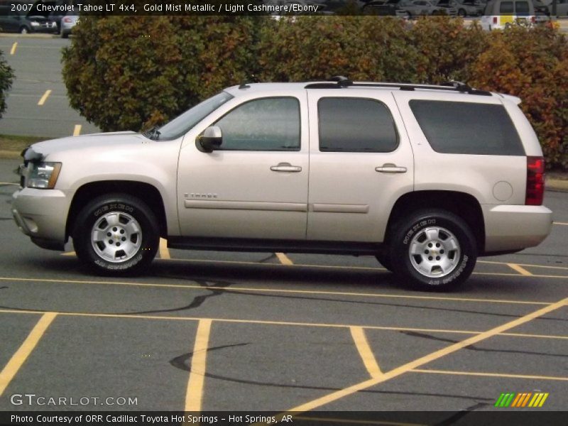 Gold Mist Metallic / Light Cashmere/Ebony 2007 Chevrolet Tahoe LT 4x4